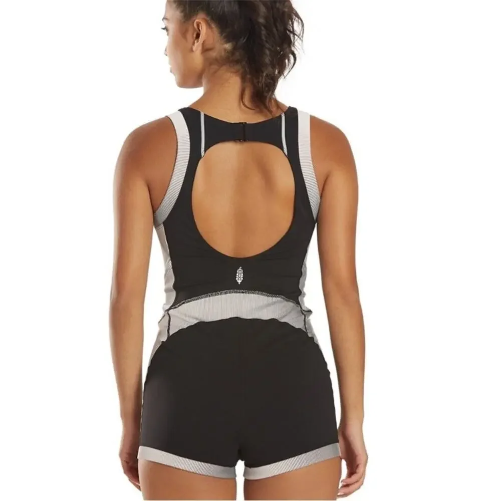 Free People Movement Hardin Cardio Shortsie Romper Size Medium